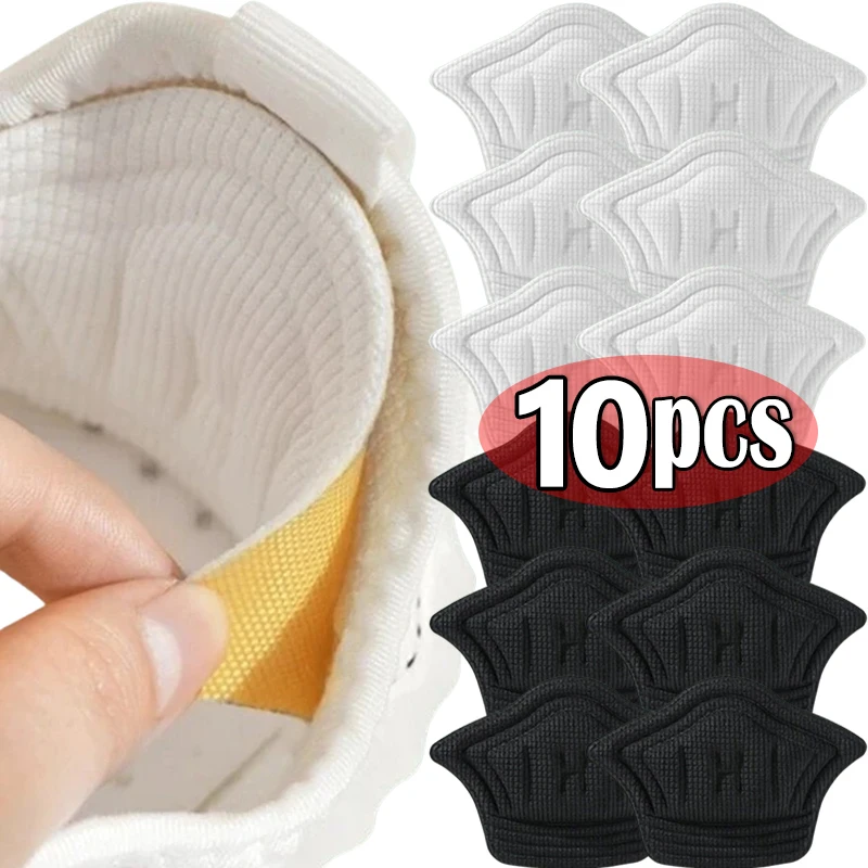 2/10pcs Antiwear Back Stickers High Heel Pads Adjustable Size Insoles Women Pain Relief Inserts Feet Care Protector Shoe Cushion