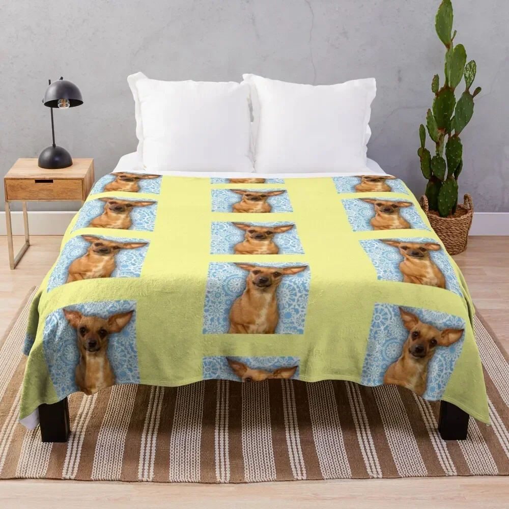 

Chiweenie Throw Blanket Soft Breathable Blanket for Night Sleeping