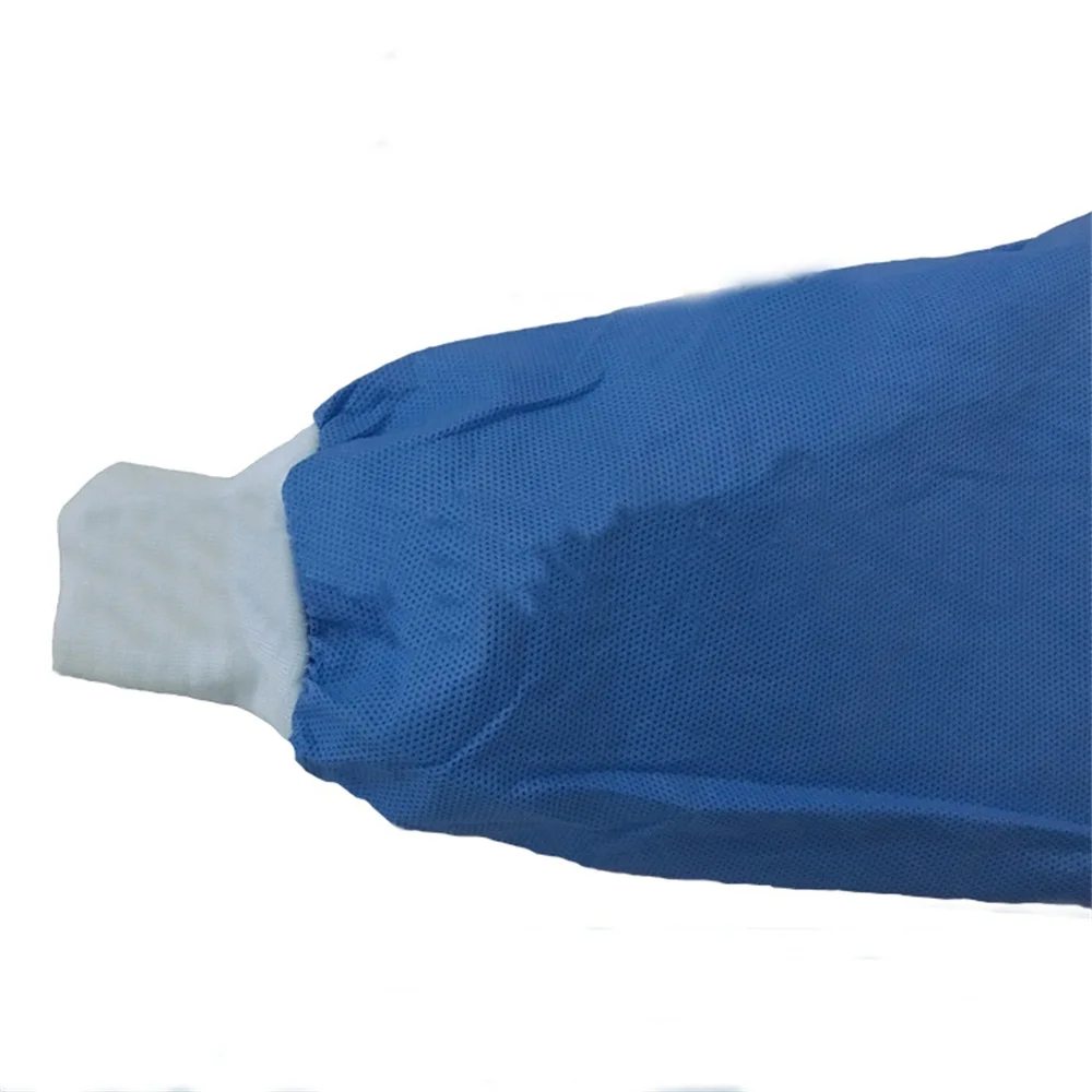 Disposable Dustproof Gown Thickened Protective Work Isolation Clothes Coverall Clothing Dental Anti-oil Stain Nursing Gown