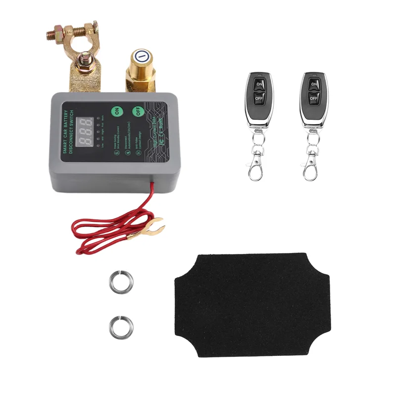 

Smart 12V/24V 240A For Car Battery Disconnect Switch,Automatic Power-Off For Car Boat Battery Power-Off Switch