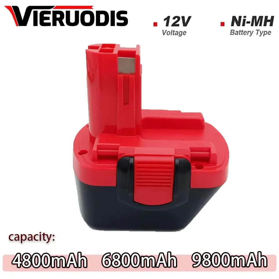 

For Bosch 12V 6800mAh Ni-MH Battery BAT043 D70745 PSR 12 GSR 12 VE-2 GSB12 Rechargeable Batterys BAT038 BAT045 BAT040