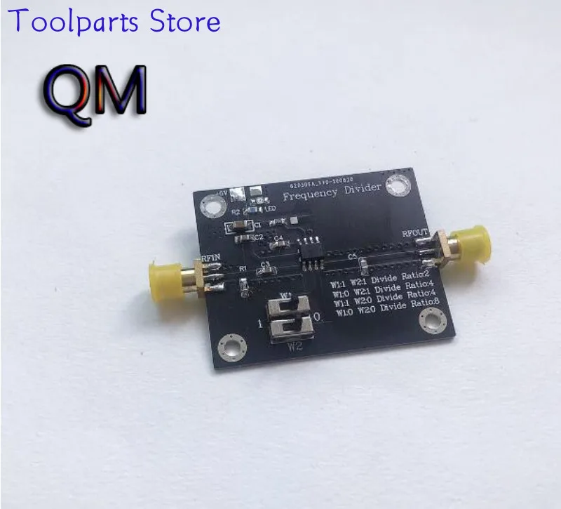 RF Frequency Divider, Two Division, Four Division, Eight Division, Microwave Frequency Divider 1.1G Frequency Division