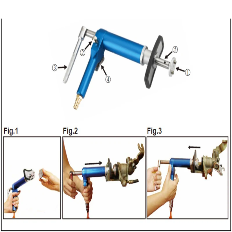 

Набор инструментов для разборки и сборки пневматического дискового тормозного цилиндра, универсальный, 23 шт., набор инструментов для пневматического тормозного поршня с ветрозащитой