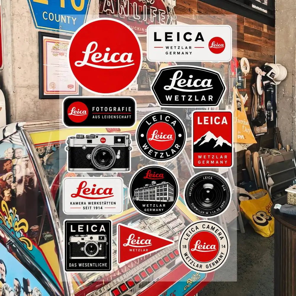 L-eica Ästhetische Graffiti-Aufkleber Wasserfeste PVC-Aufkleber für Auto Motorrad Skateboard Helm Notizbuch