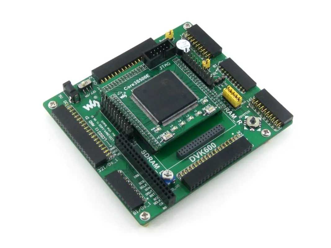 Imagem -02 - Fpga Core Board Apresenta o Chip Xilinx Spartan3e Suporta Expansão Adicional Core3s500e