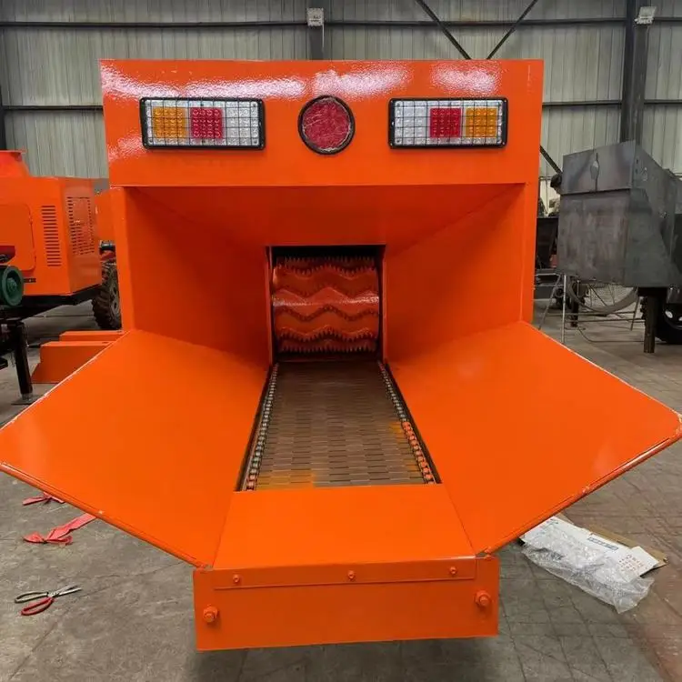 202510Ton Trattore a benzina Macchine forestali Legna da ardere Compensato Grande cippatrice per legno