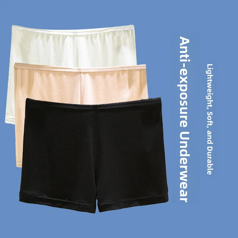 

Женские модальные базовые слои orts Летние тонкие антилегкие брюки больших размеров Плотно эластичные брюки с защитой от подглядывания по цвету...