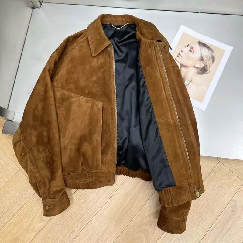 Рисунок 4 - Женское пальто, весенняя замшевая