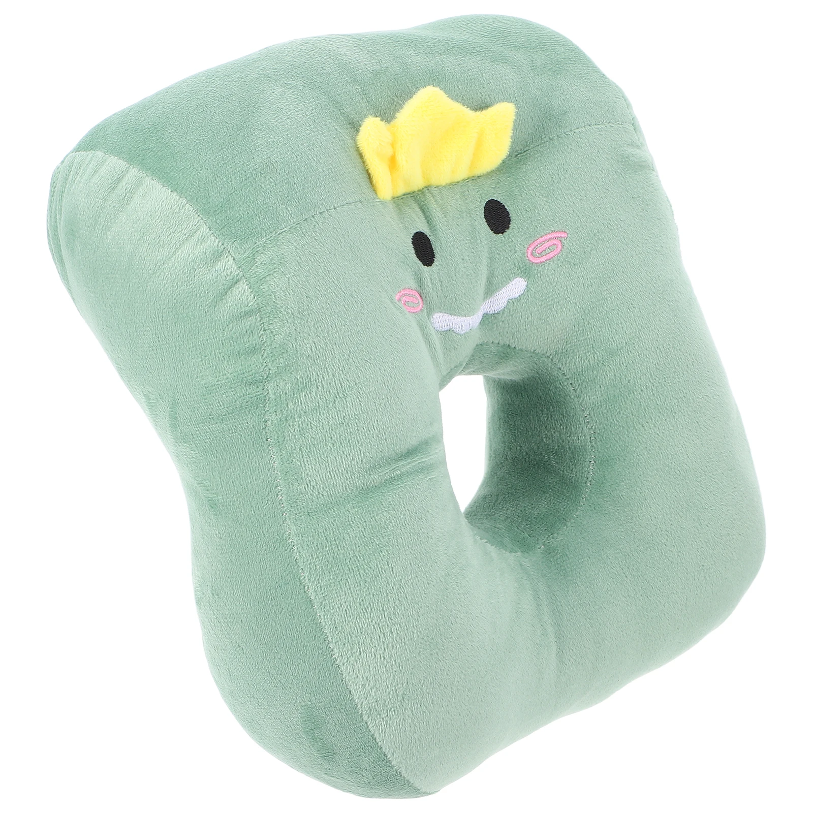 

Ergonomic Design Nap Pillow with Ear Holes Cotton Material Long-Lasting Comfortable Sleep Pillow for Office Study