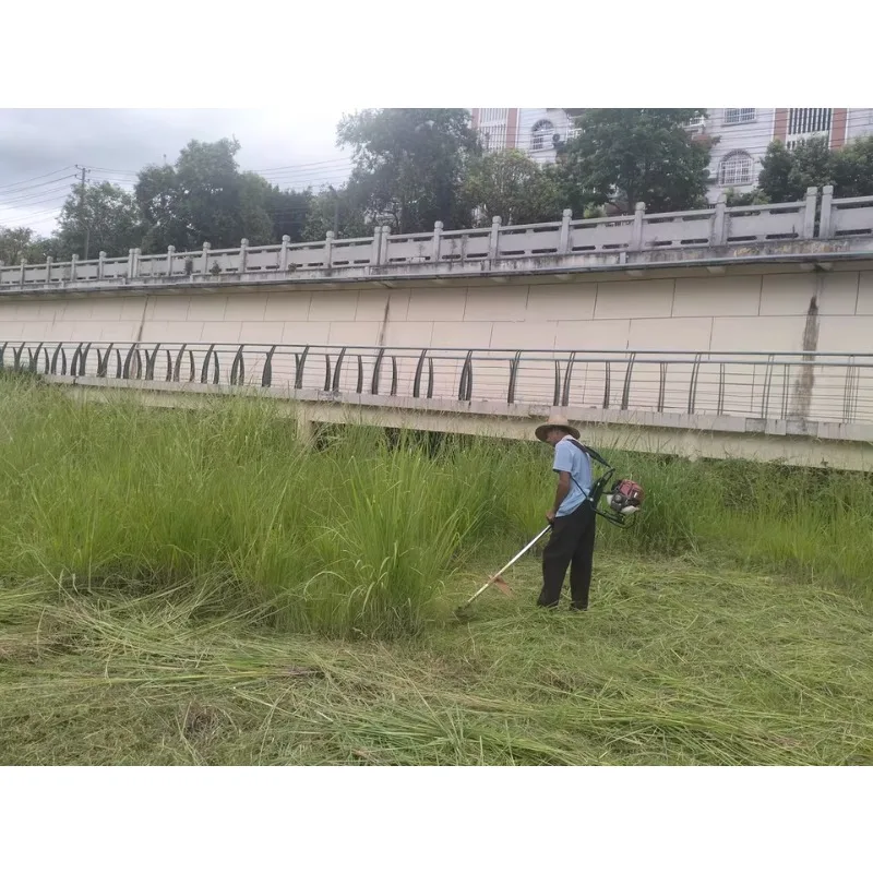 芝刈り機バックパック 4 ストローク小型家庭用多機能農業芝刈り機除草アーティファクト