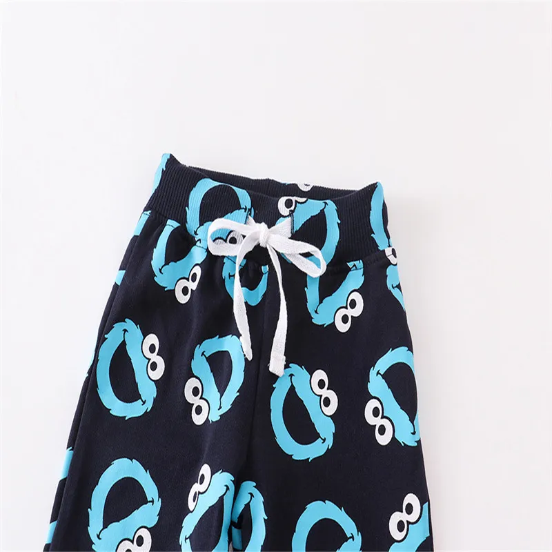 2-7T Cartoon Baby Sweatpants Autumn Hot Selling New Boys Girl Trousers Pants Hot Selling Drawing Clothes Pants Boys Kids Wear