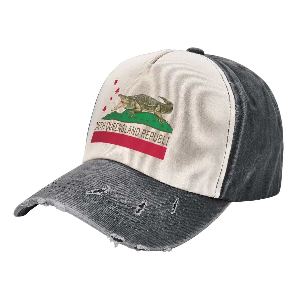 

North Queensland Republic Baseball Cap Mountaineering Trucker Hat Sports Cap Icon Golf Women Men's