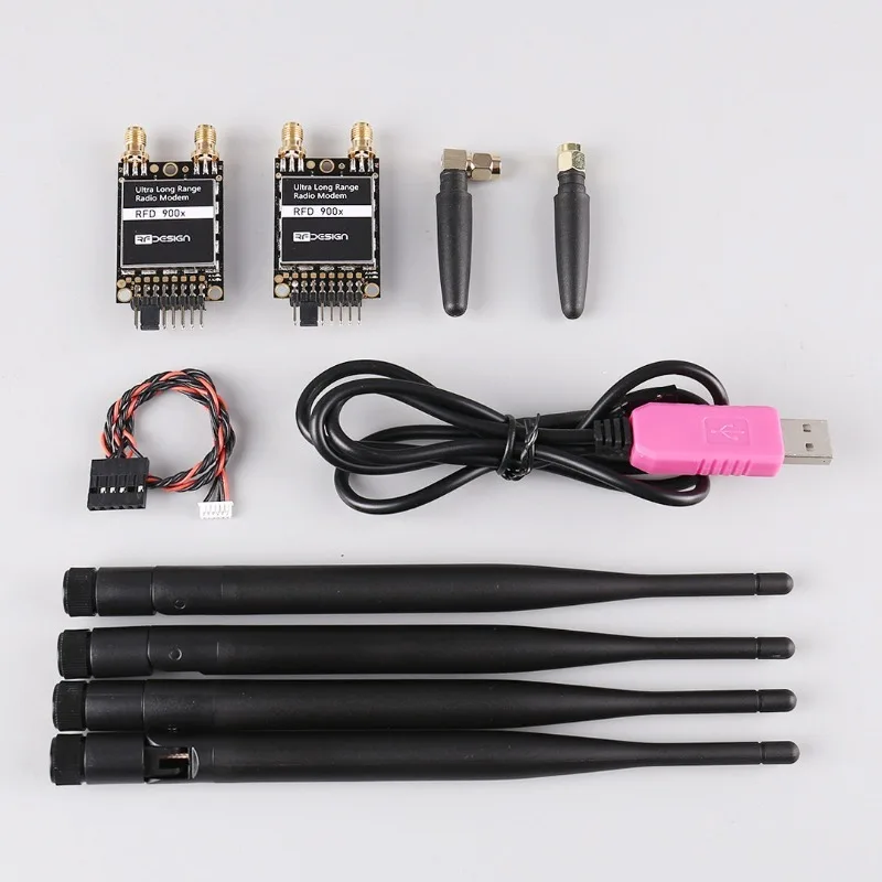 High‑Frequency RFD900X Telemetry Radio Modem, 40KM Long‑Range Wireless Data Transmission Module