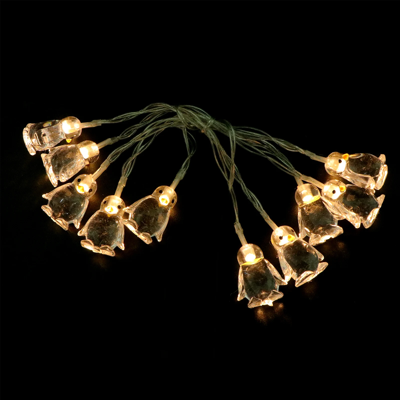 

Led Penguin Light String Warm White Decorative Night Lamp For Home Party Wedding Holiday Garden Outdoor Indoor Use Energy