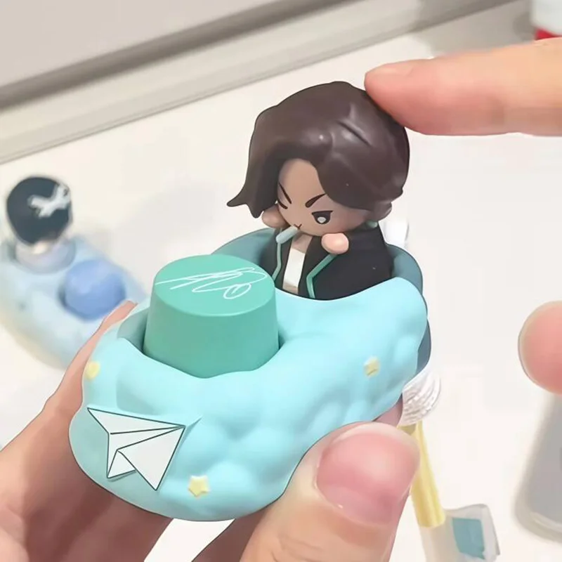 متوفر في المخزون، منتج جديد للمسرح الغريب، أغطية مفاتيح ميكانيكية ذات ياقة واحدة، مجموعة صندوق أعمى مفاجئة، ألعاب هدايا عيد الميلاد #1