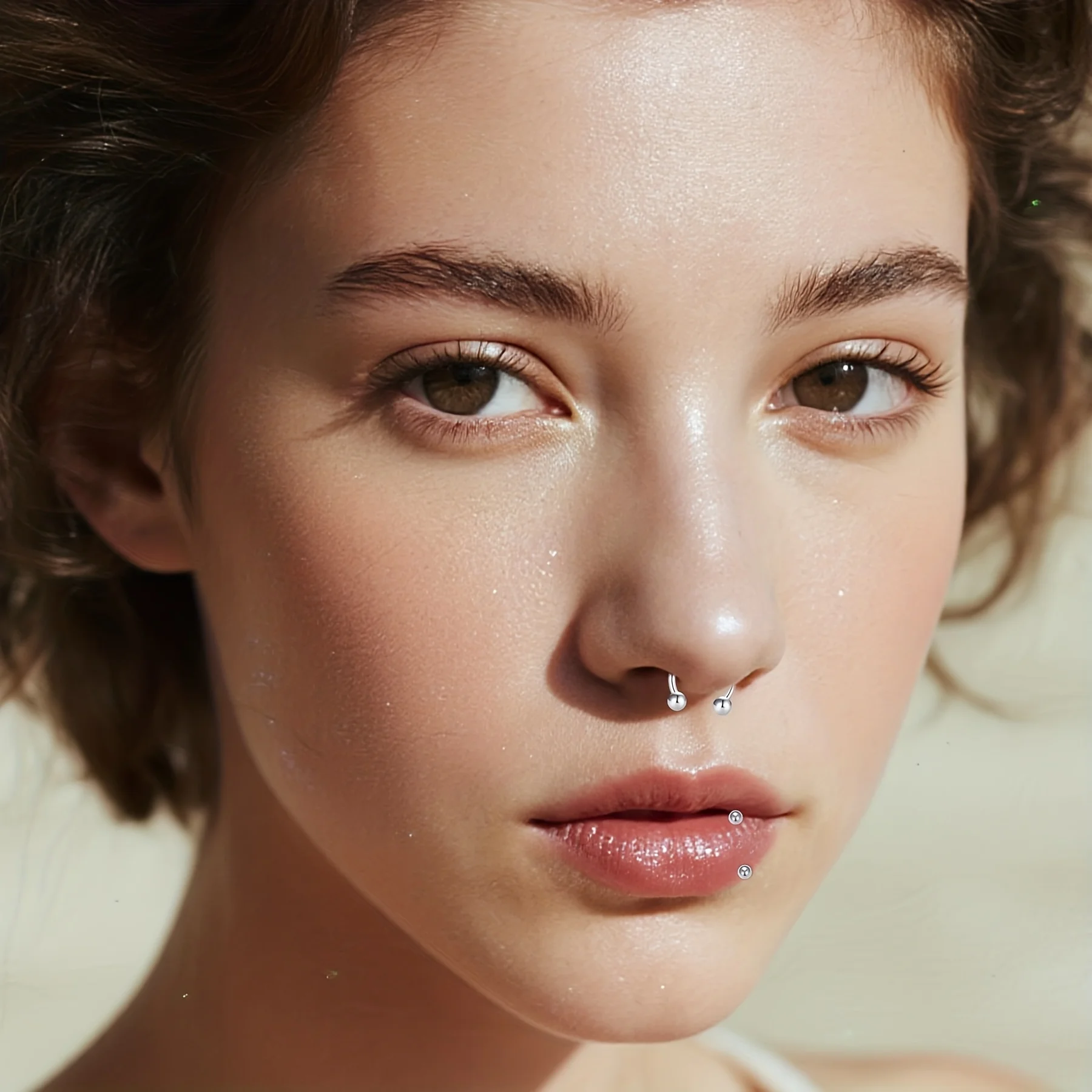 12pcs 16G Horseshoe Septum Rin - đánh giá và giá Body Jewelry Replacement Ball