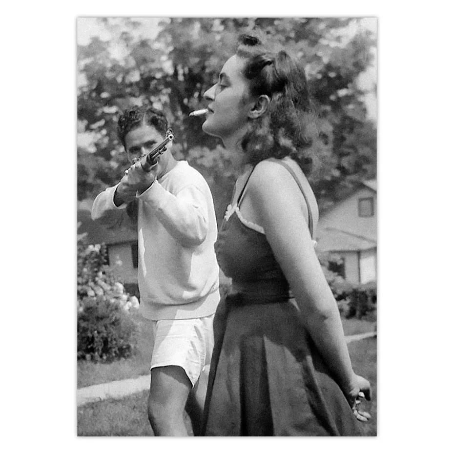 Vintage Poster Photo Print Tennis Women Smoking Cigarettes Chicken Rooster Boy Smoking Poster John F Kennedy Cigar Weird Antique