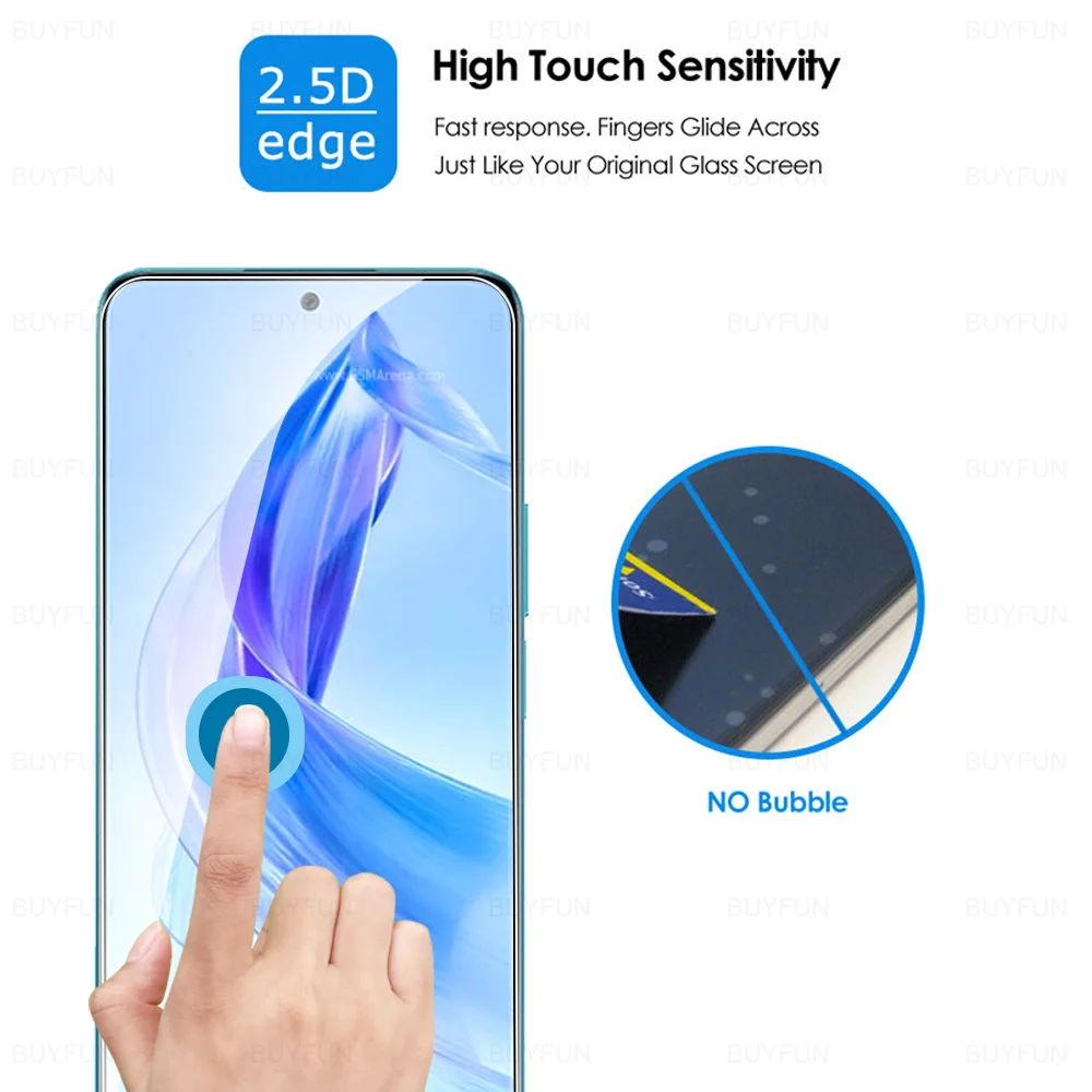 Pellicola salvaschermo 4 pezzi per Honor 90 Lite 5G vetro temperato protettivo Honer Honar 90 Lite Honor90 Light Honor90Lite 2023 6.7 pollici