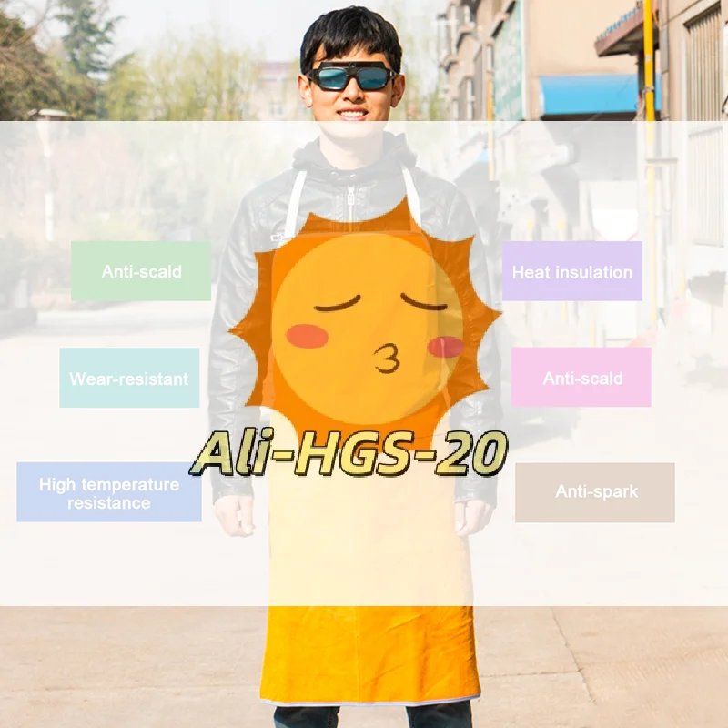 

Сверхмощный кожаный рабочий фартук, термостойкий и моющийся для сварки, шлифовки, сделай сам, прочная защита с полным покрытием