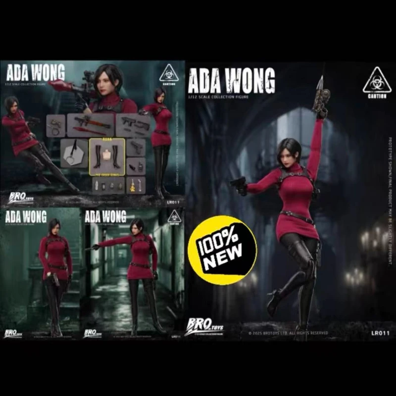 

Brand New in Stock15Cm Genuine Brotoys Female Spy 1/12 Scale Action Figure Resident Evil LR011 Mobile Collectible Model Toy Gift