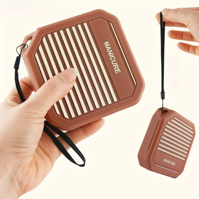 8pcs Nail clipper set storage box, nail clipper scissors, complete set of nail and manicure tools