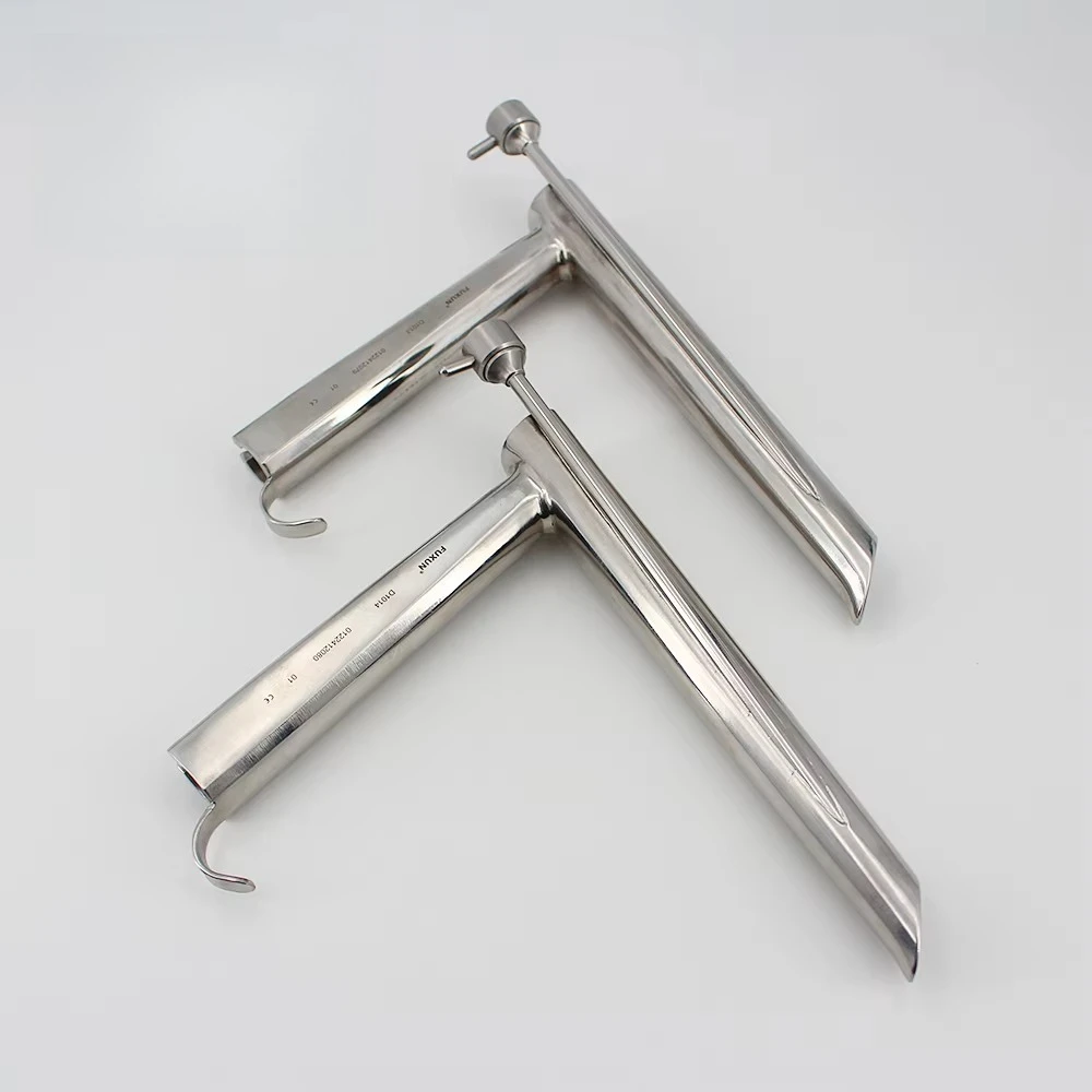 Premium 12 Degree Side Viewing Self-Retaining  Manual Power Source ENT Throat Tube
