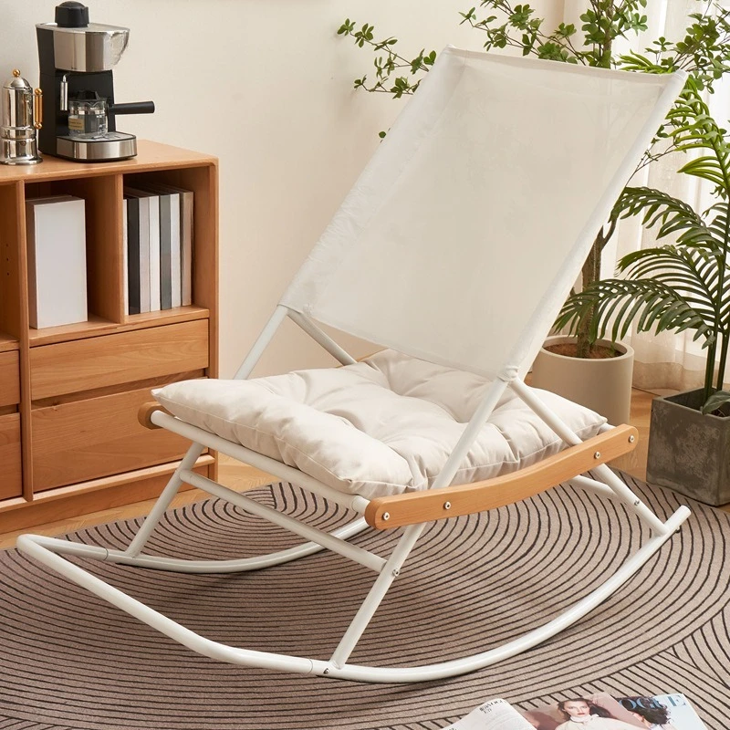 

Outdoor rocking chair Balcony Home leisure chair Living room Lazy recliner Adult