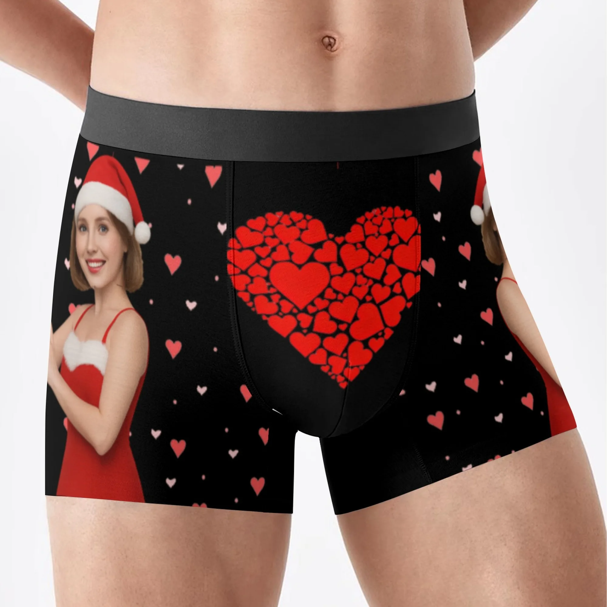 Personalized Face Photo Underwear Custom Boxer Briefs Custom Men Valentine's Day Gift For Husband Anniversary Gift for Dad