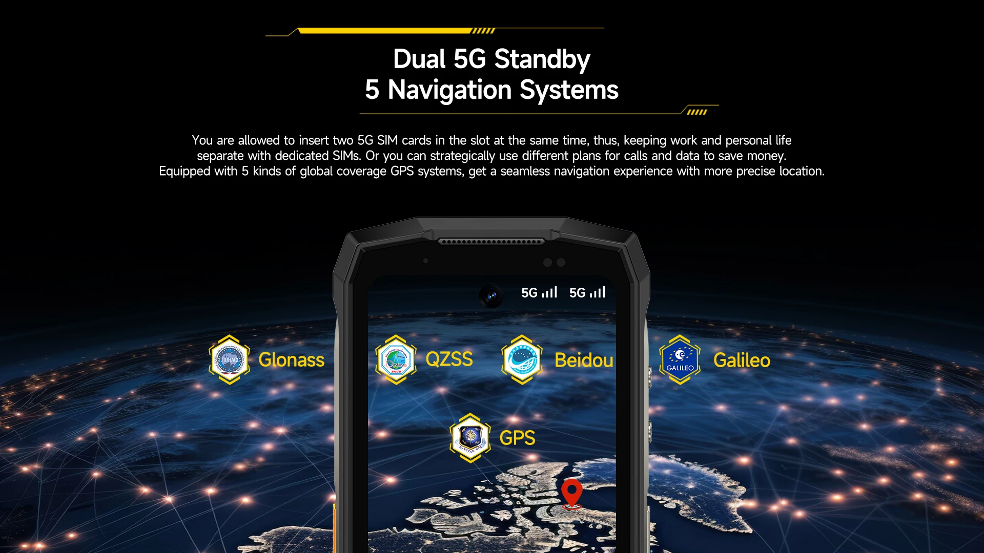 Ulefone Armor Mini 20 Pro 5G NFC 4.7" Rugged 64MP Night Camera Android 14 Smartphone 6200mAh 16GB+256GB Mobile Phone Global