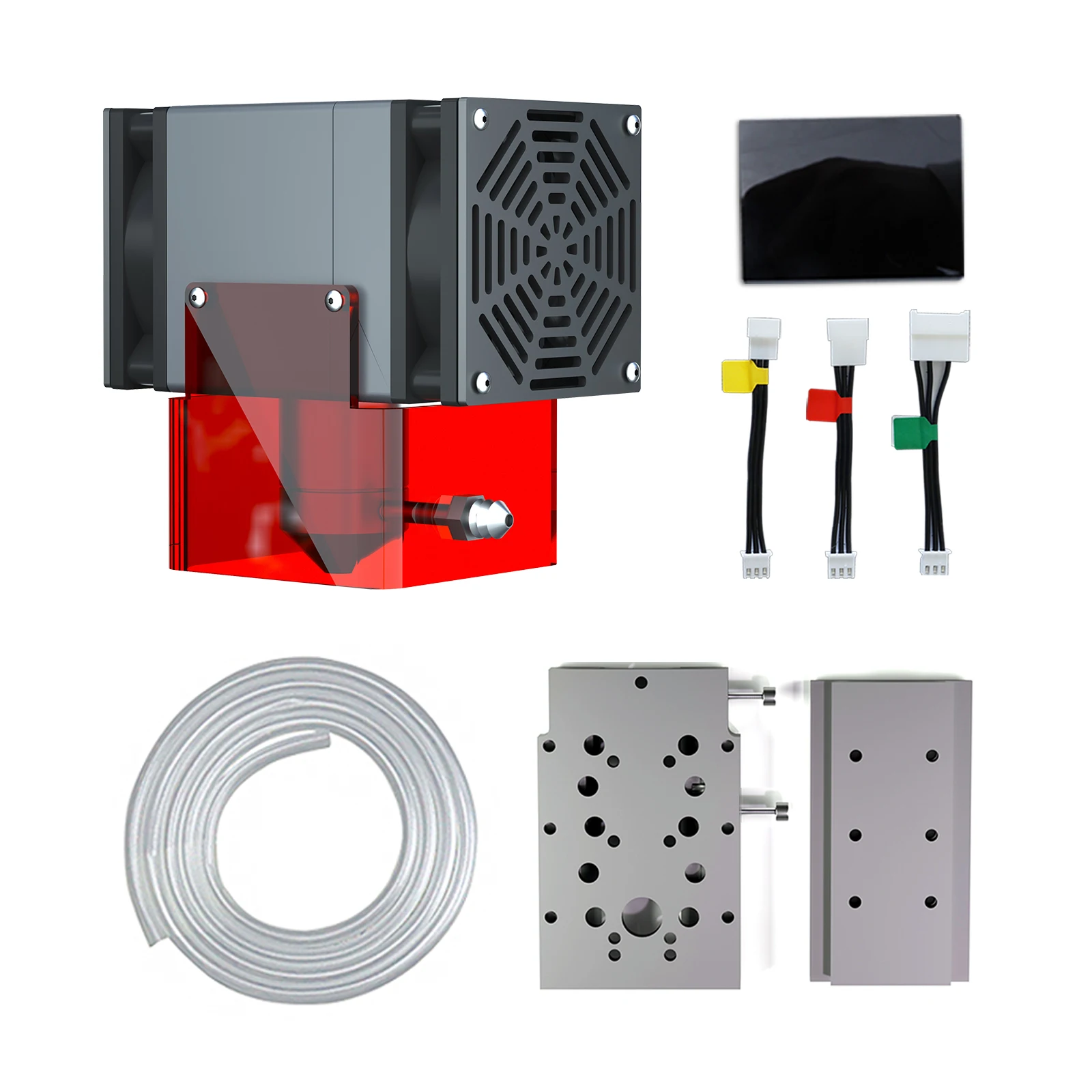 Imagem -06 - Máquina de Corte de Gravação a Laser Cnc Cabeça do Módulo Laser de Diodos ar Assist Ventiladores Duplos Ferramentas de Trabalho em Madeira 20w