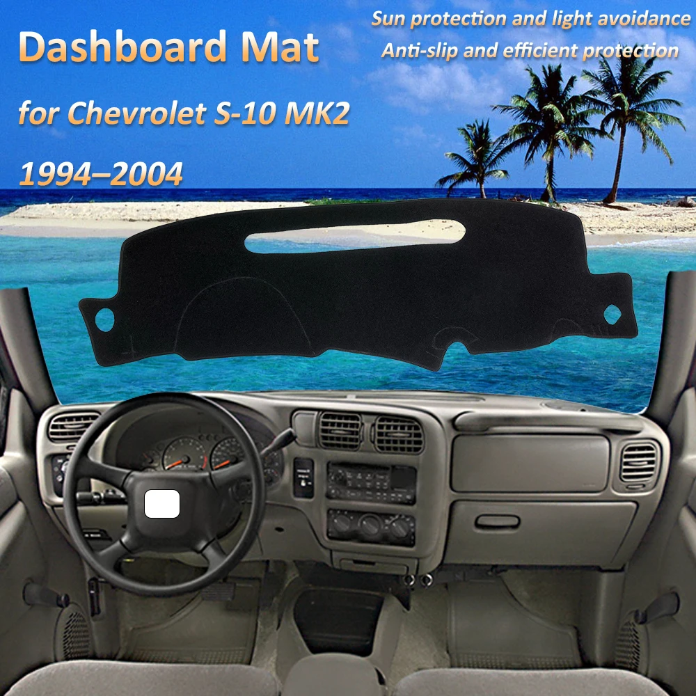 

Для Chevrolet S-10 S10 S 10 MK2 GMC Sonoma Isuzu Hombre 1994 1995 1996 1997 1998 1999 2000 2001 2002 2003 2004 Коврик для приборной панели автомобиля