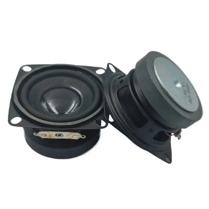 Sotamia 2pcs 2 inch tragbarer Audio-Lautsprecher 53mm 4 Ohm 5w Heimkino pu Seite Hifi-Lautsprecher DIY Stereo-Musik-Sound-Lautsprecher