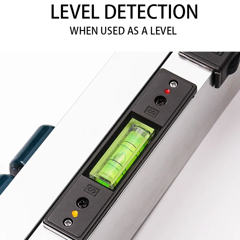 Detector de ingeniería de construcción de JZC-D, regla Horizontal Vertical, regla de inspección de ingeniería, 2 metros + bolsa Oxford, novedad