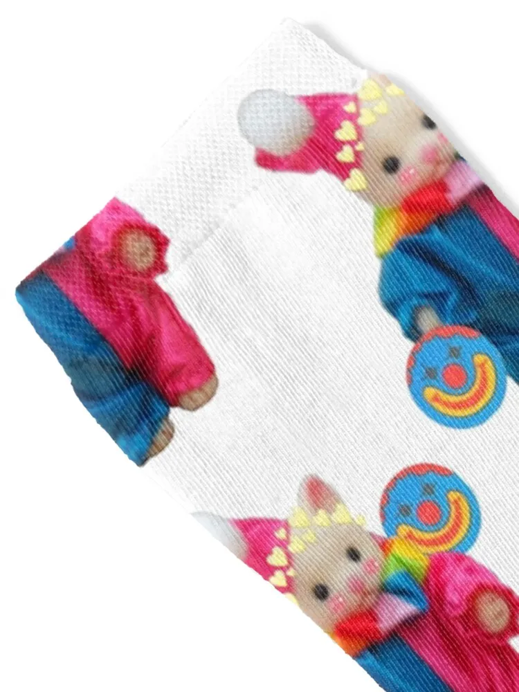 Clown Cat Socks golf happy sports and leisure sport Socks Male Women's