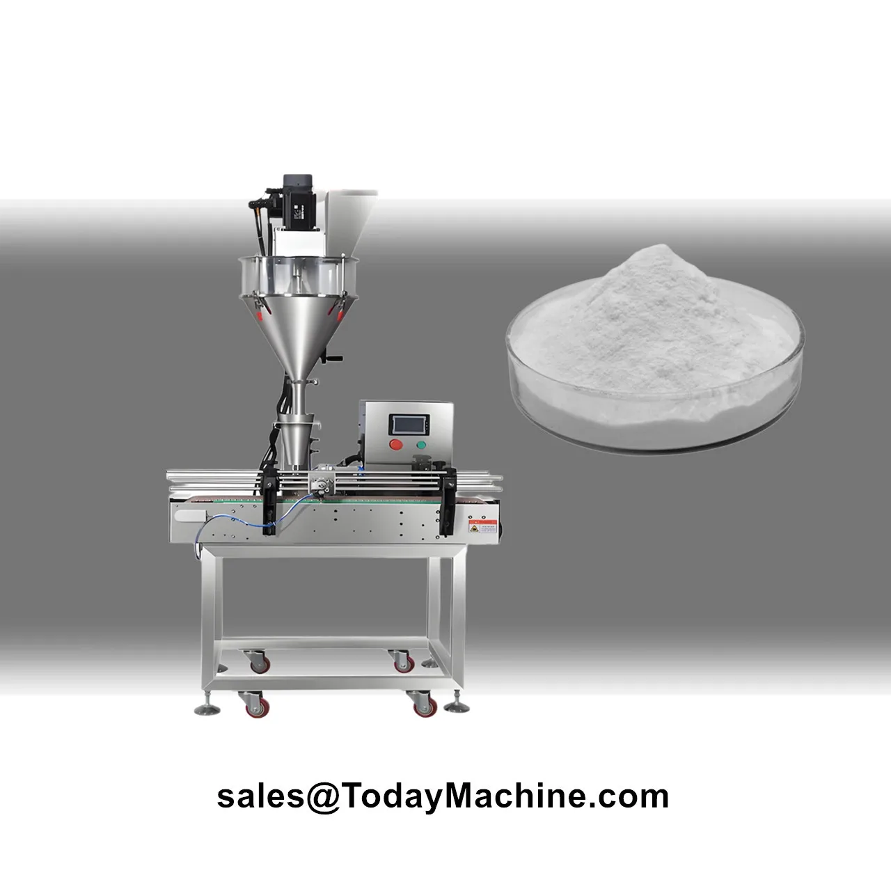 Automatic Small Bottle Jar Auger Milk Spice Coffee Powder Filling Machine Line