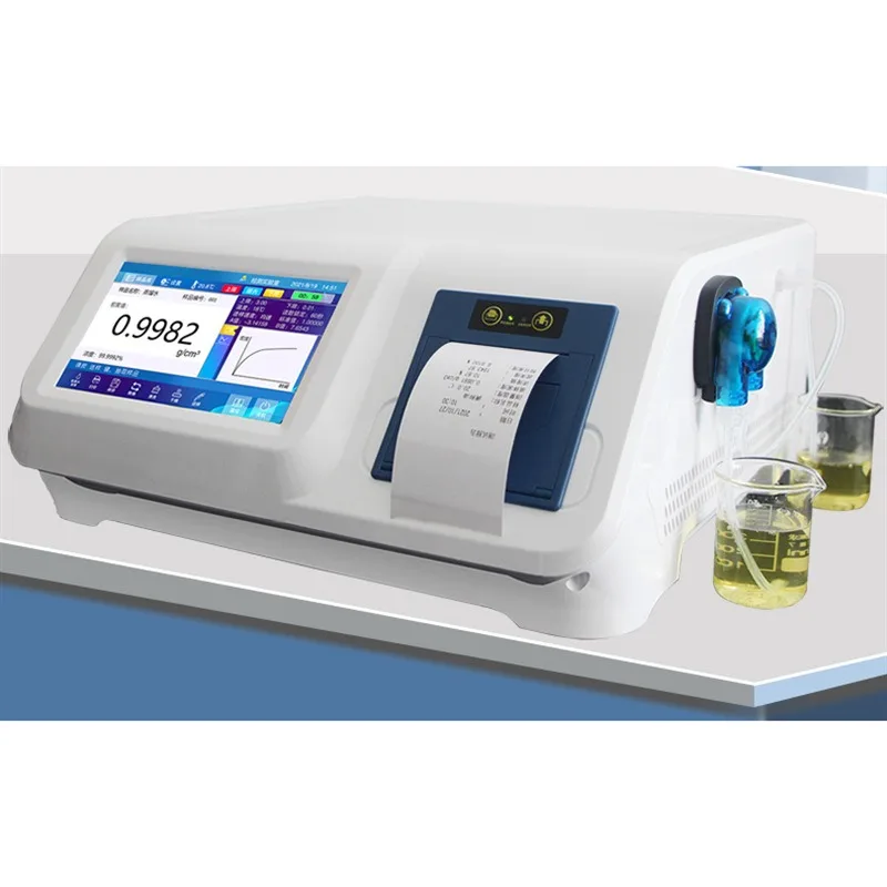 Densímetro Digital para Método de Tubo Vibratorio en Forma de U, para Temperatura Constante, Urea Automotriz, Fragancias y Líquidos Saborizantes