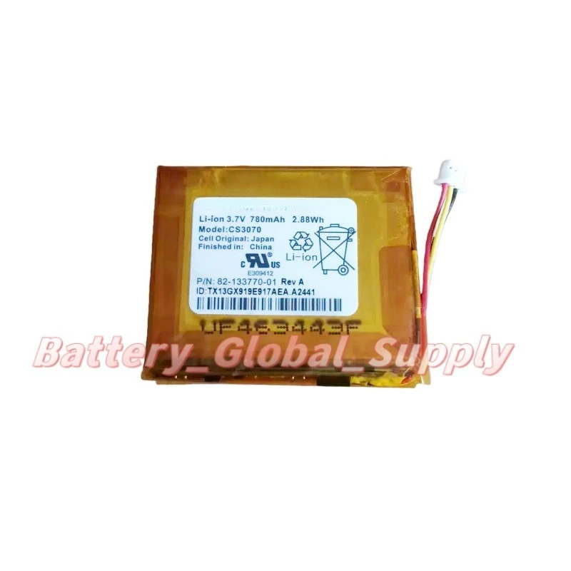 

Battery for CS3070 82-133770-01 3.7v 780mah Fast delivery, reliable 1 piece -