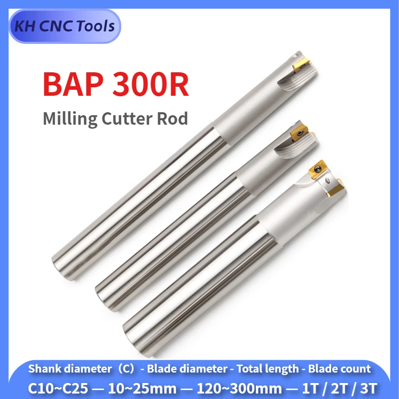

CNC EAP BAP300R milling cutter rod with large cutting depth fast feed and high efficiency,Install milling cutter insert APMT1135