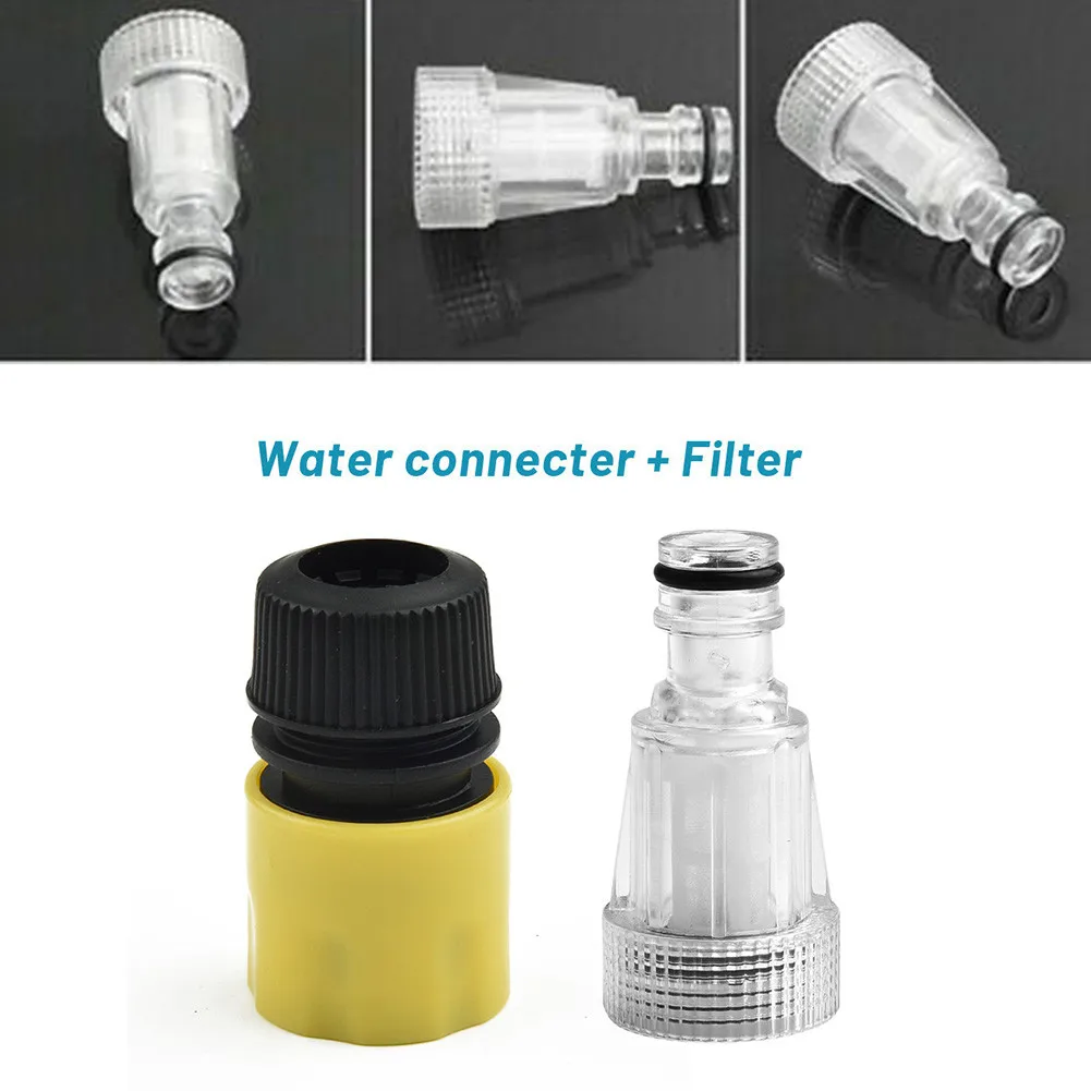 

Plastic Filter Hose-Tap Water Adaptor Connector Fitting Adapter For Car Pressure High Pressure Washer Fast Garden Hose Fitting