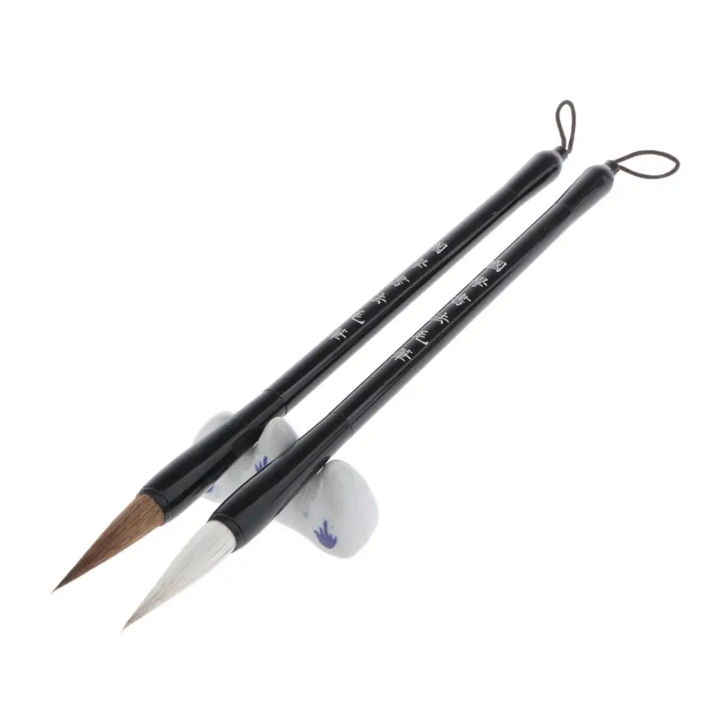 Chinese Calligraphy Practice Kit with Brushes Ink Paper and Mixing Stone for Art Education and Writing