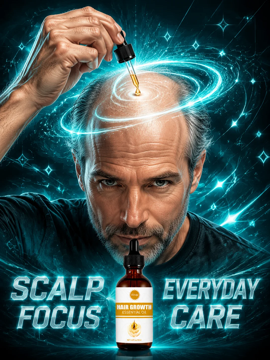Scalp Energizing Serum: Increases hair volume, creates natural voluminousness, and protects scalp health.