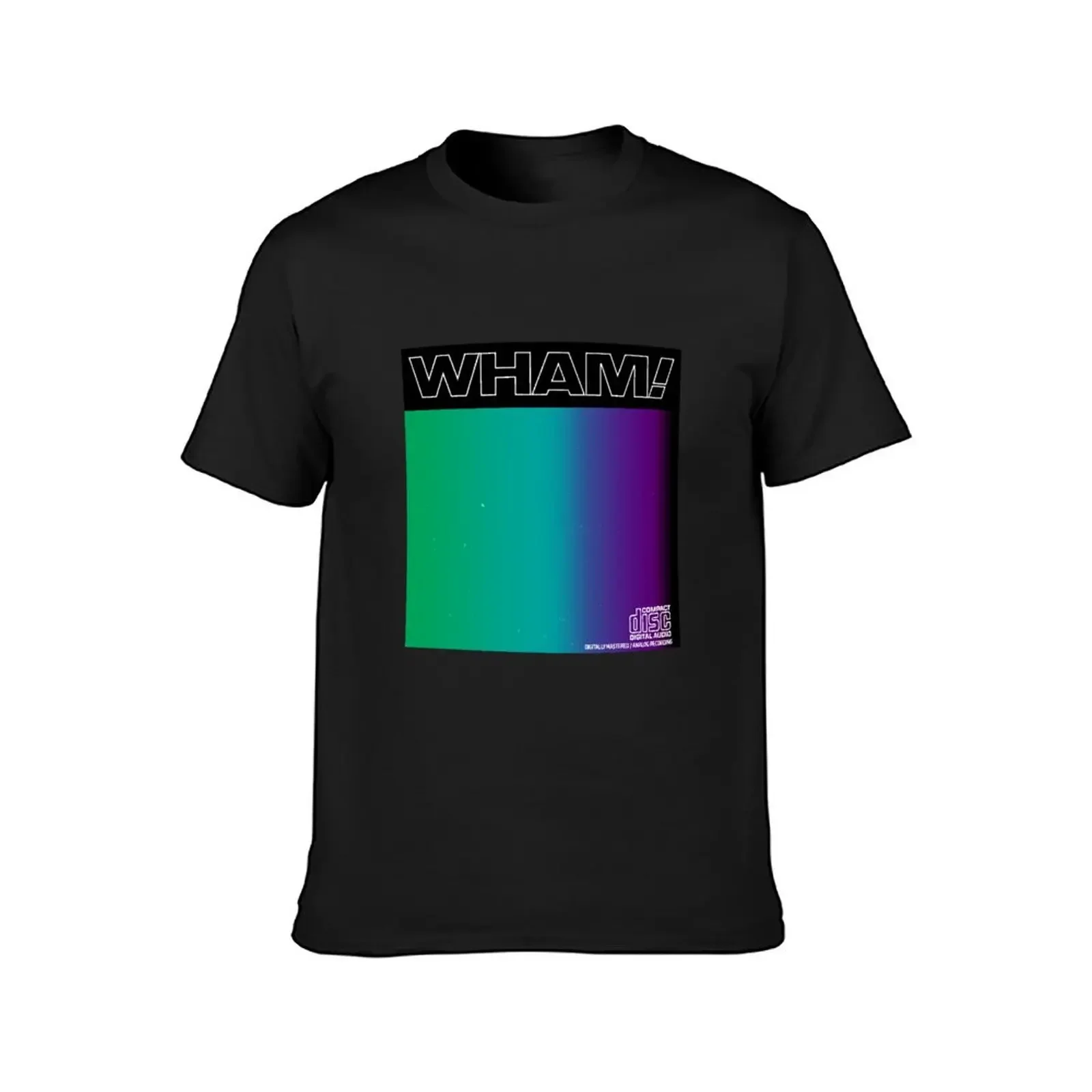 WHAM! - Music From The Edge of Heaven T-Shirt graphic tee shirt hippie clothes Blouse anime t shirts plain white t shirts men