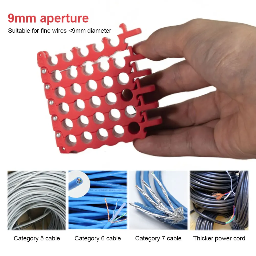 Cat 5 Cat 6 Network Cable Comb Machine Cable Organizing Tool for Data Center Server Rooms and Machine