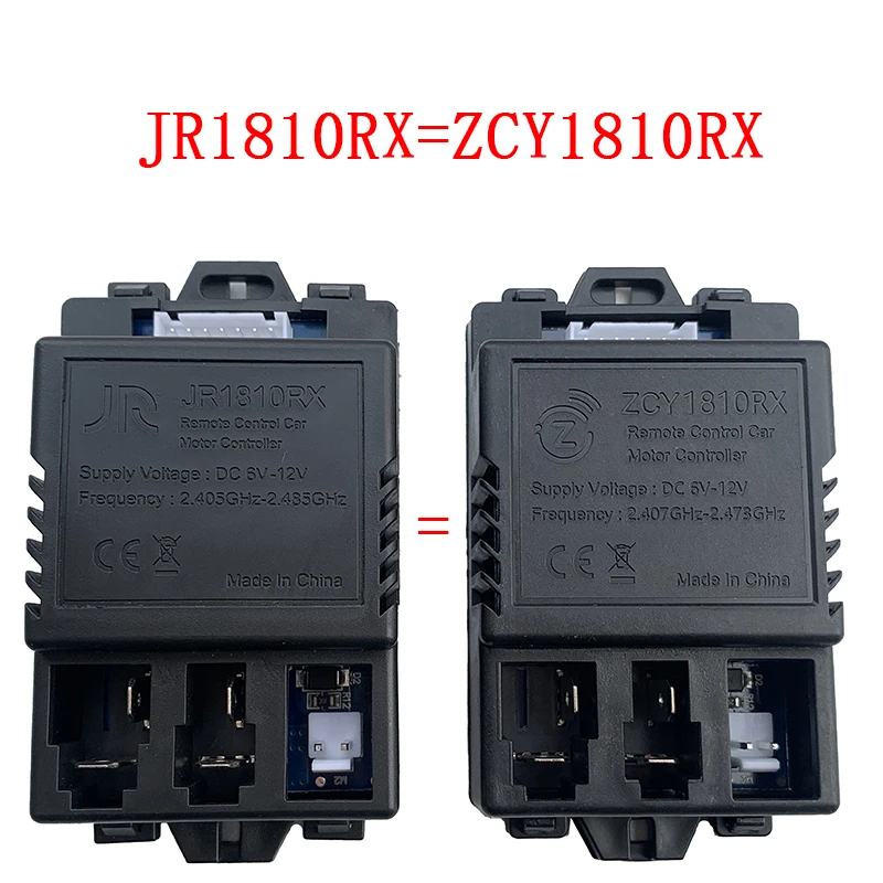 JR1810RX-mando a distancia y receptor de coche eléctrico para niños, piezas de repuesto, 5P/7P, 6-12V