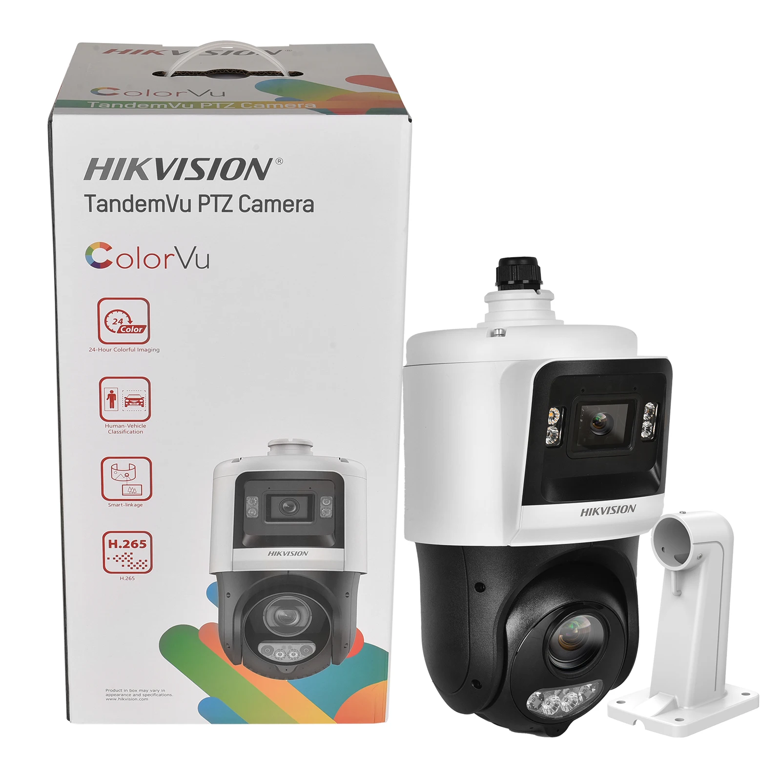 Hikvision DS-2SE4C425MWG-E/14 TandemVu 4MP 2,8 mm F1.0 Bullet 25X PTZ 30M bis 100M Farbe & IR Deep Learning Face Capture IP-Kamera – Detail 3