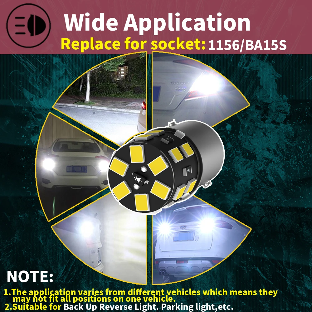 Фонарь заднего хода для Toyota Avensis T22 T25 T27 Hiace 7506-1995 Hilux 2012-2004, 2 шт.