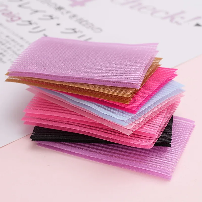 10Pcs Magic Hair Gripper Stickers Bangs Holder Fringe Hair Pads Non‑slip Hair Fixing Sticker For Women Girls
