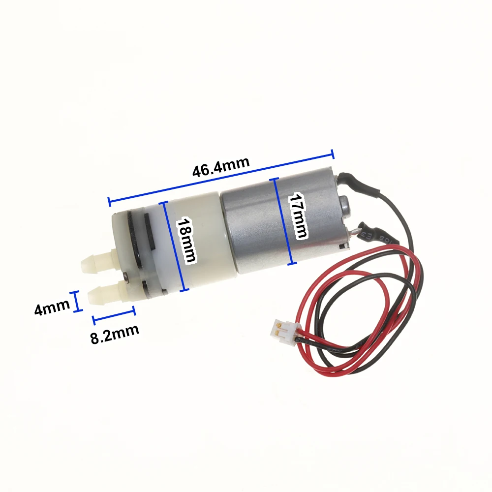 Micro 130 Motor selbstansaugende Saugwasserpumpe DC 3,7 V 5 V 6 V Wasserpumpe kleine kleine Membranwasserpumpe DIY Teetischgerät – Detail 1