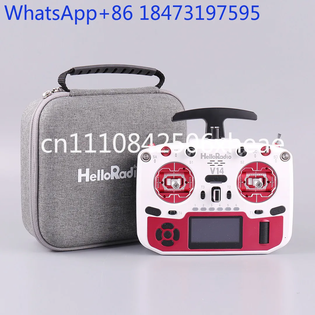 HelloRadio V14 Crossover Remote Control FPV High Frequency Head Entry Advanced MAX Metal Full Size ELRS left-hand throttle