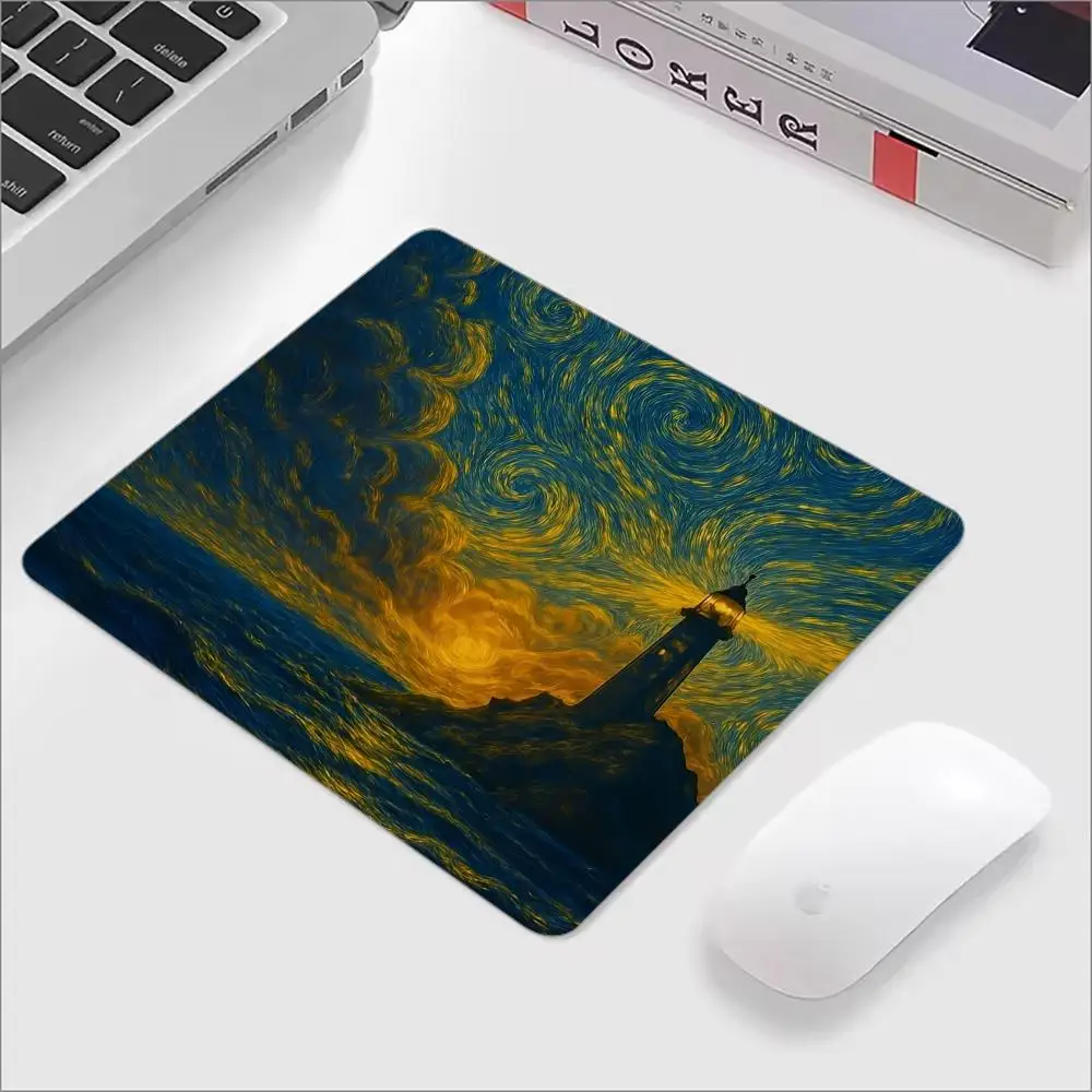 

Коврик для мыши «Маяк» 22X18 40X45, компьютерные аксессуары, коврики для офисного игрового стола, резиновые противоскользящие коврики для мыши, маленькие декоративные коврики для стола XS